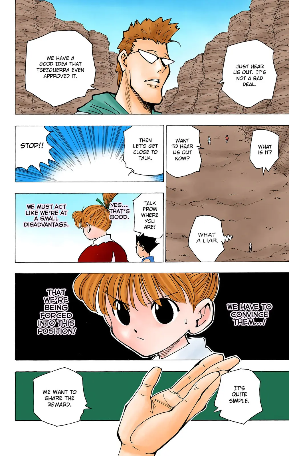 Hunter x Hunter Colored Manga, chapter 175, page 4