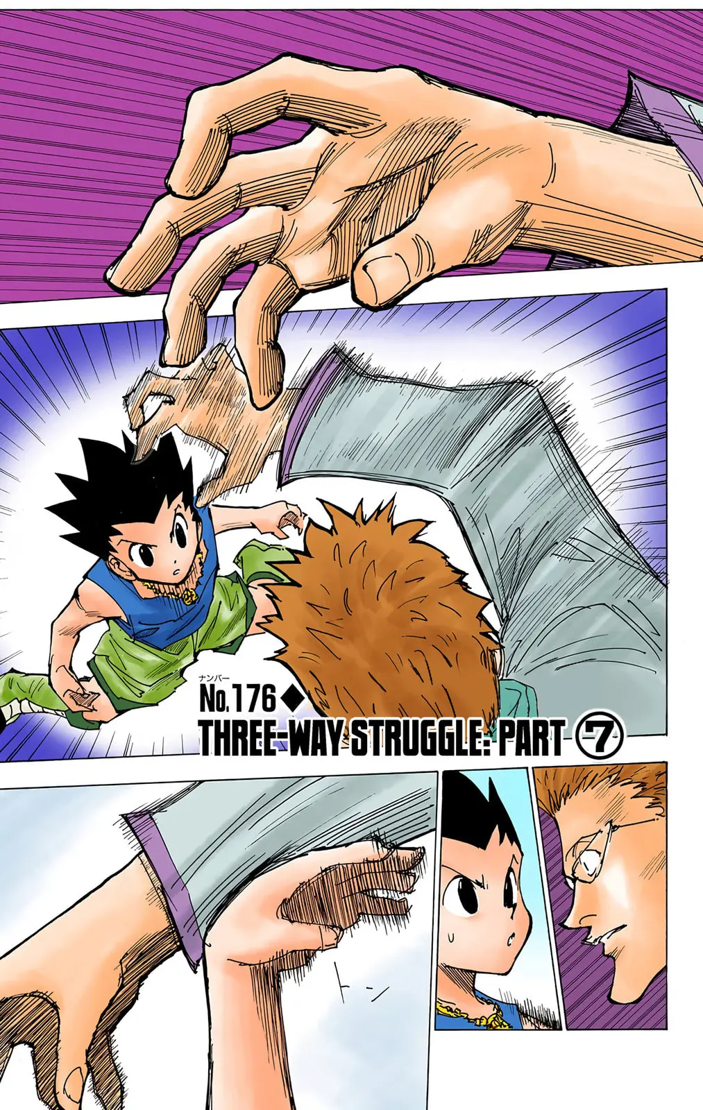 Hunter x Hunter Colored Manga, chapter 176, page 4
