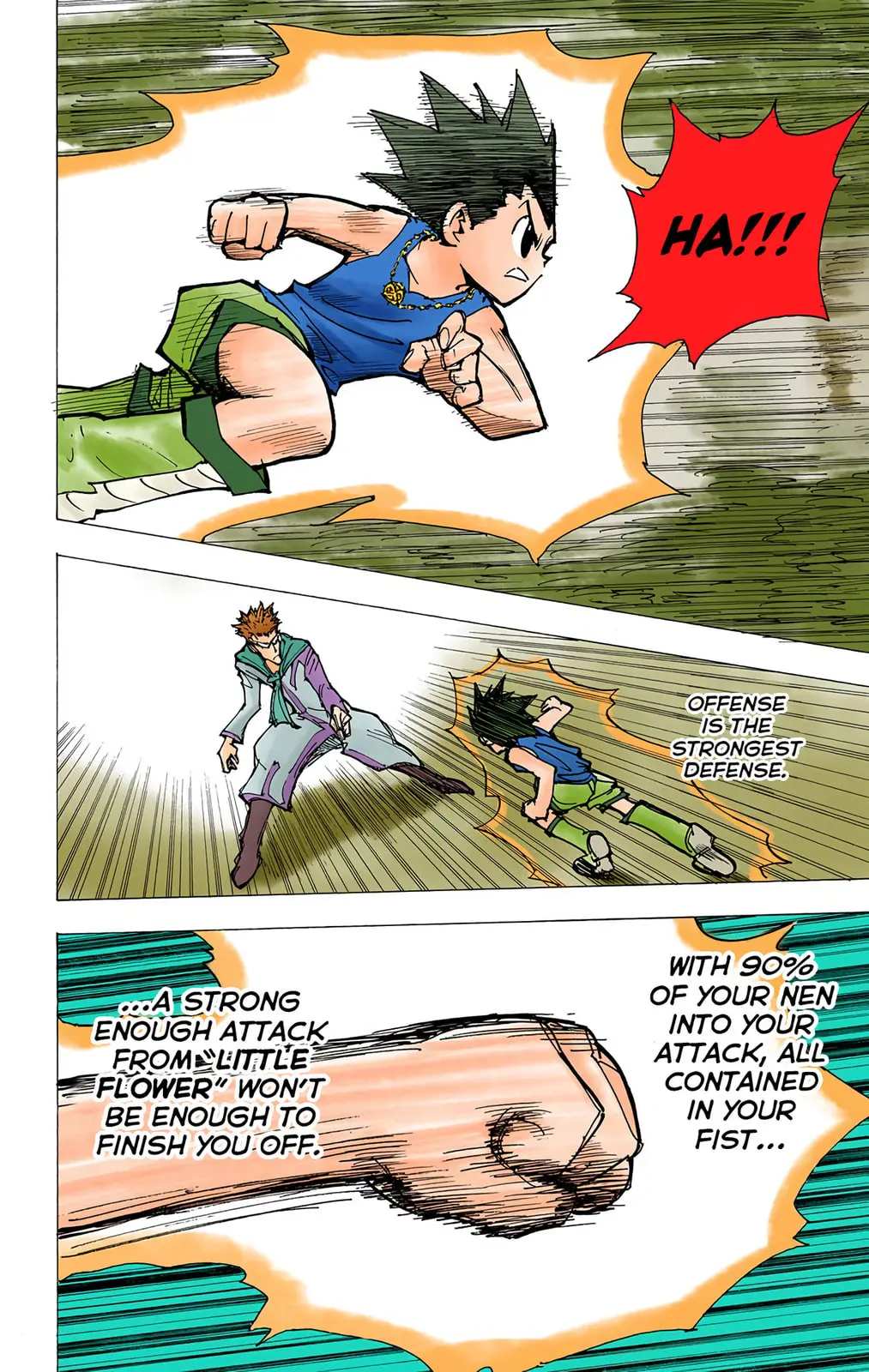 Hunter x Hunter Colored Manga, chapter 176, page 11