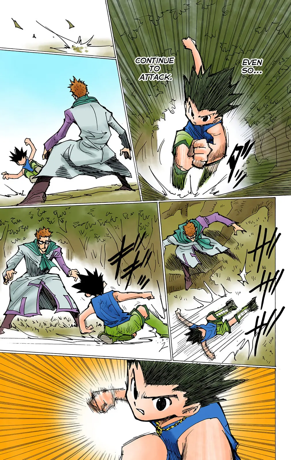 Hunter x Hunter Colored Manga, chapter 176, page 14
