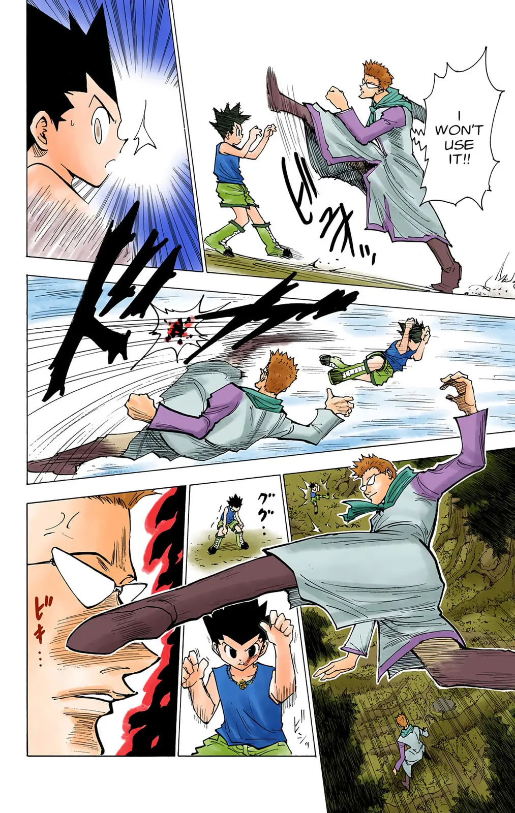 Hunter x Hunter Colored Manga, chapter 177, page 4