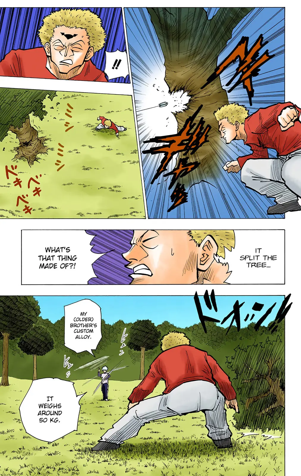 Hunter x Hunter Colored Manga, chapter 178, page 7