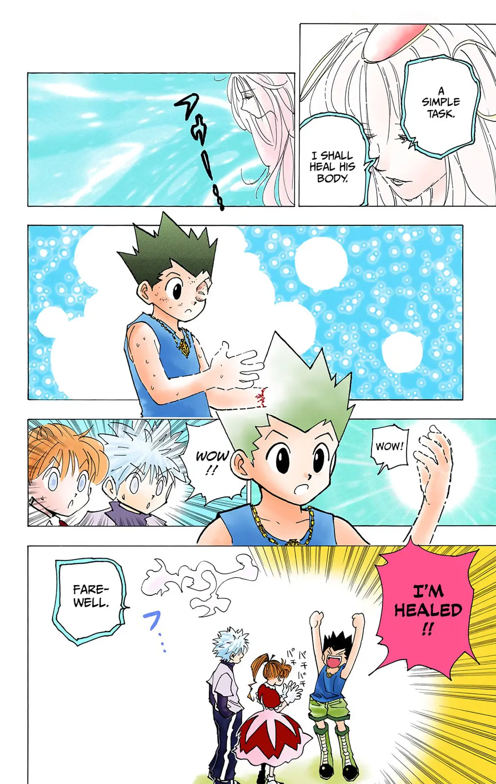 Hunter x Hunter Colored Manga, chapter 182, page 2