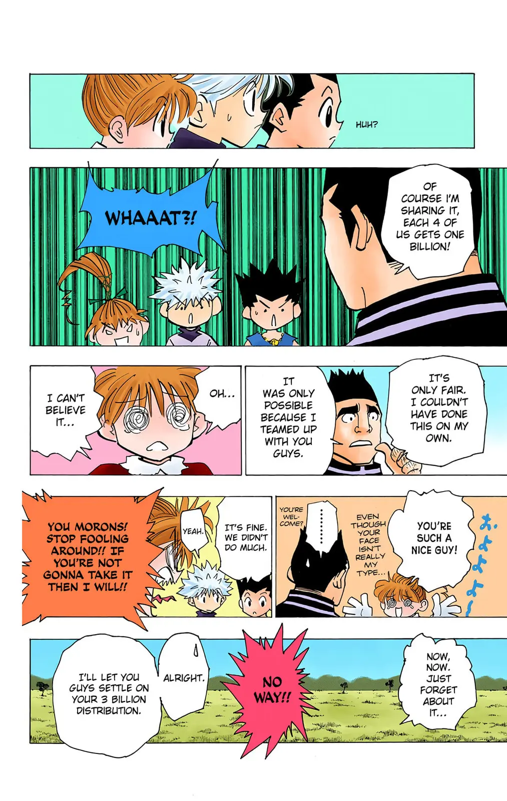 Hunter x Hunter Colored Manga, chapter 182, page 10