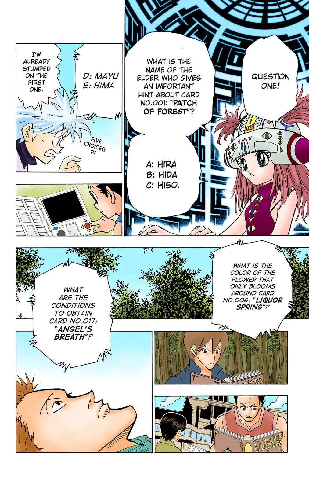 Hunter x Hunter Colored Manga, chapter 183, page 4