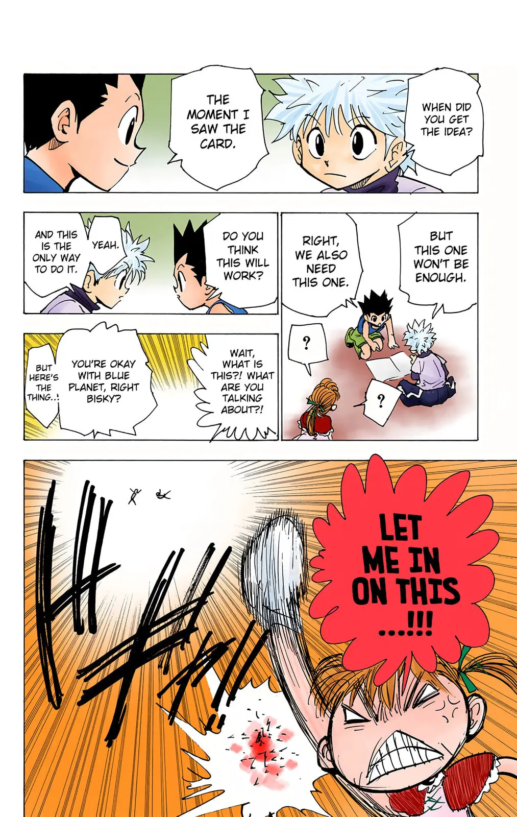 Hunter x Hunter Colored Manga, chapter 184, page 14