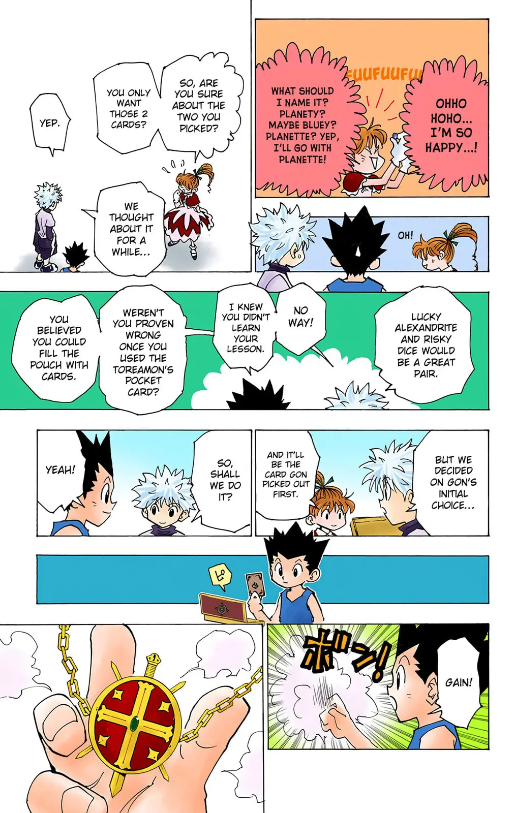 Hunter x Hunter Colored Manga, chapter 185, page 3