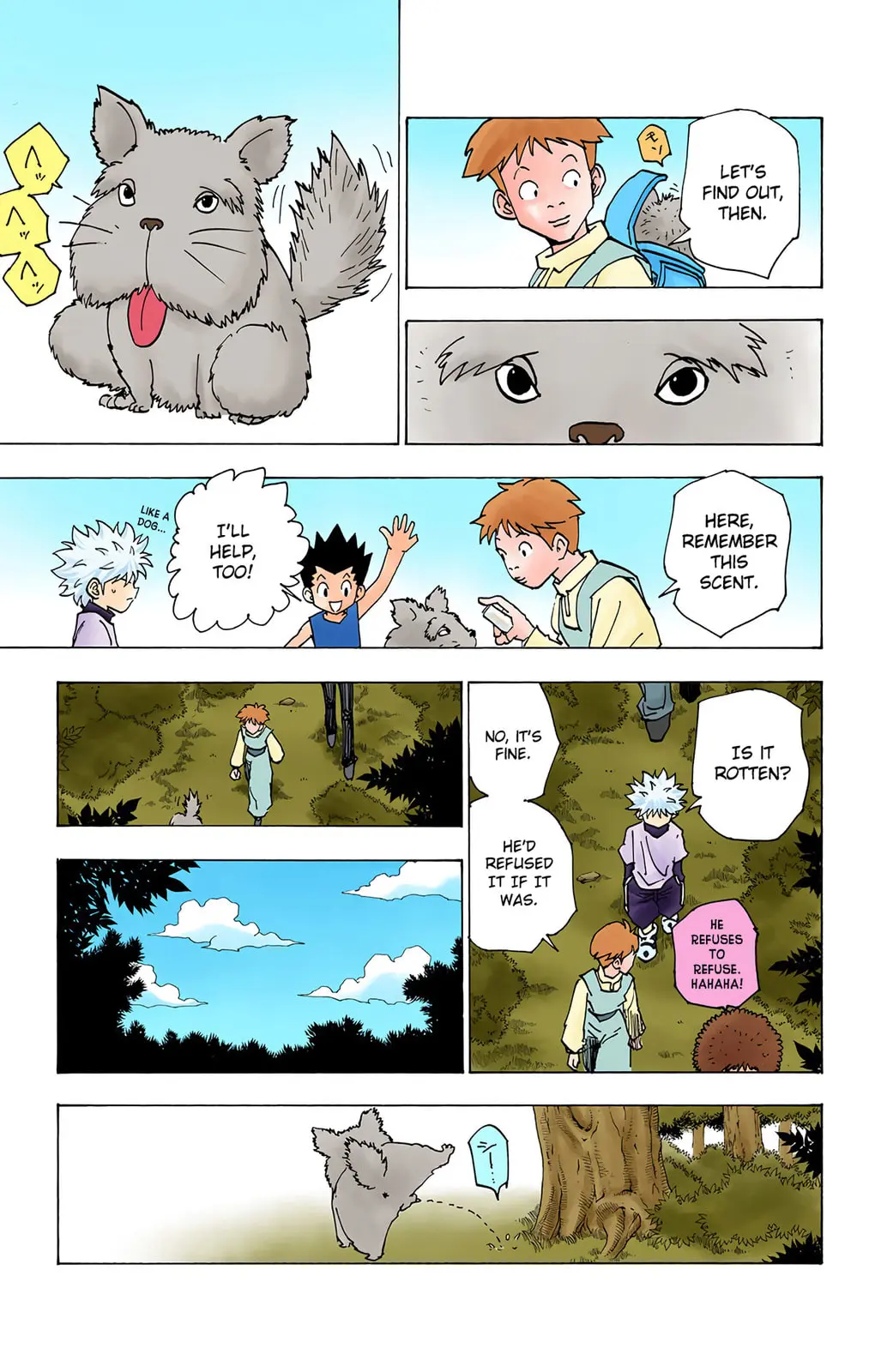 Hunter x Hunter Colored Manga, chapter 187, page 9