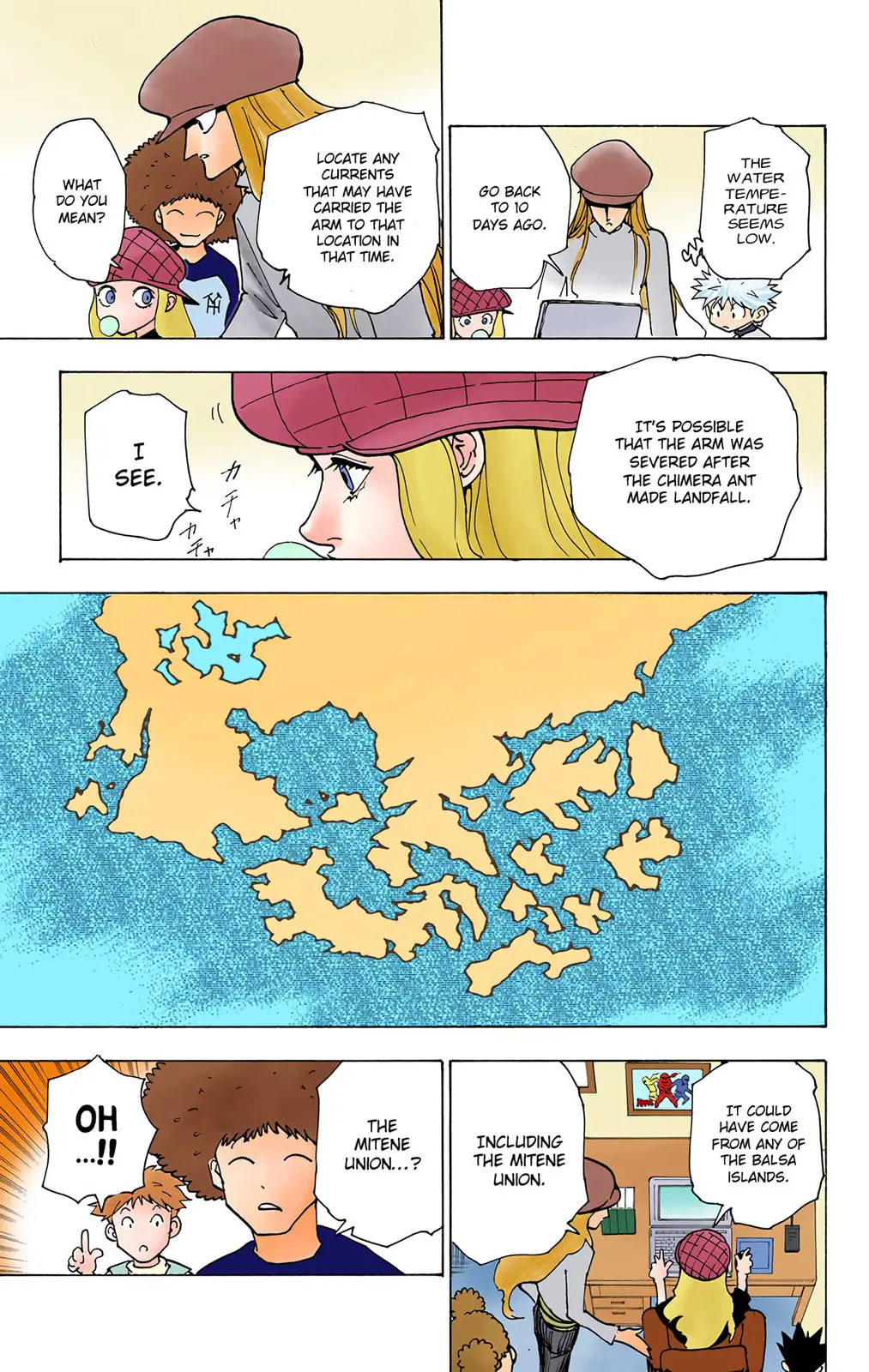 Hunter x Hunter Colored Manga, chapter 188, page 8