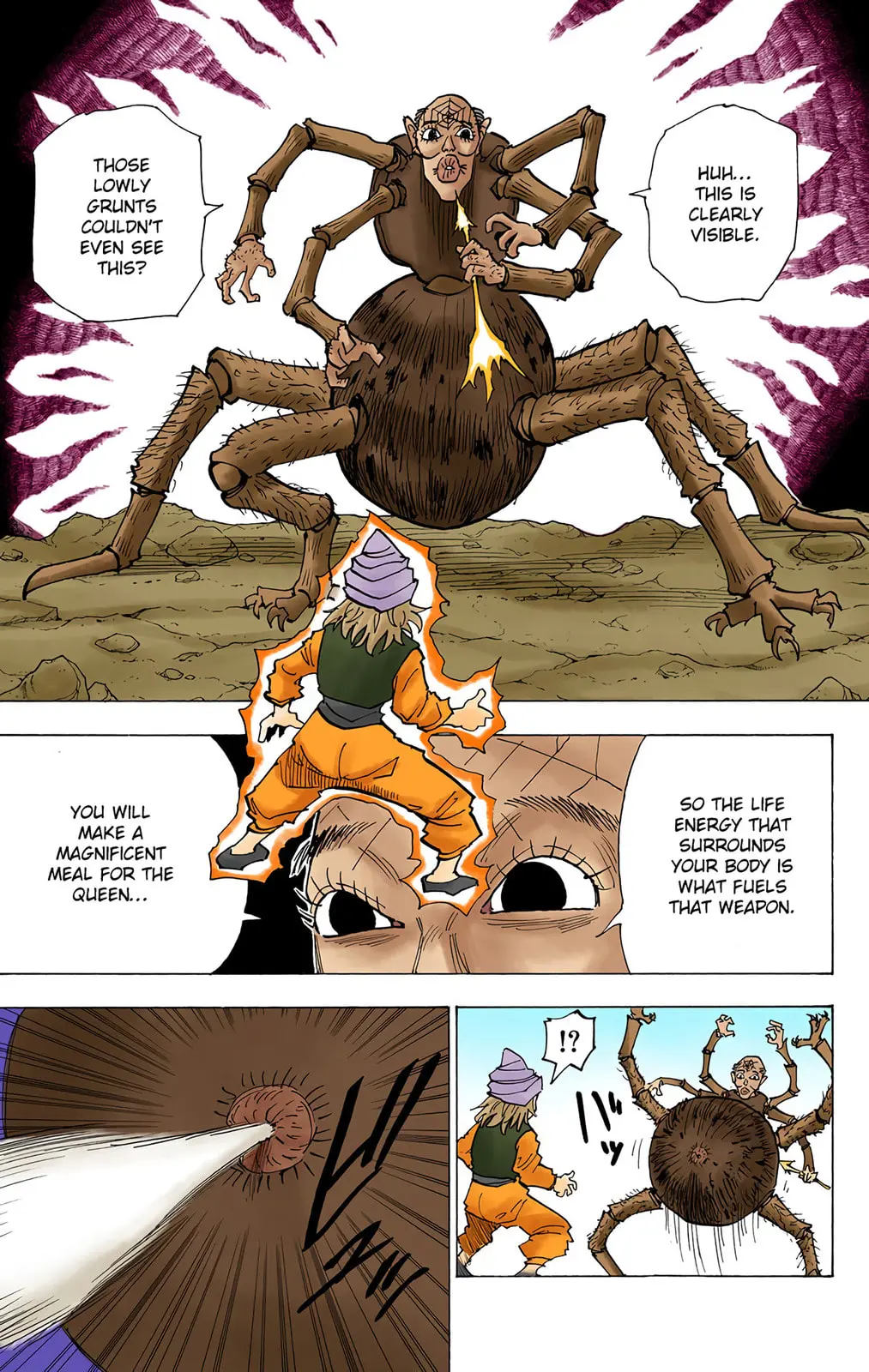 Hunter x Hunter Colored Manga, chapter 190, page 7