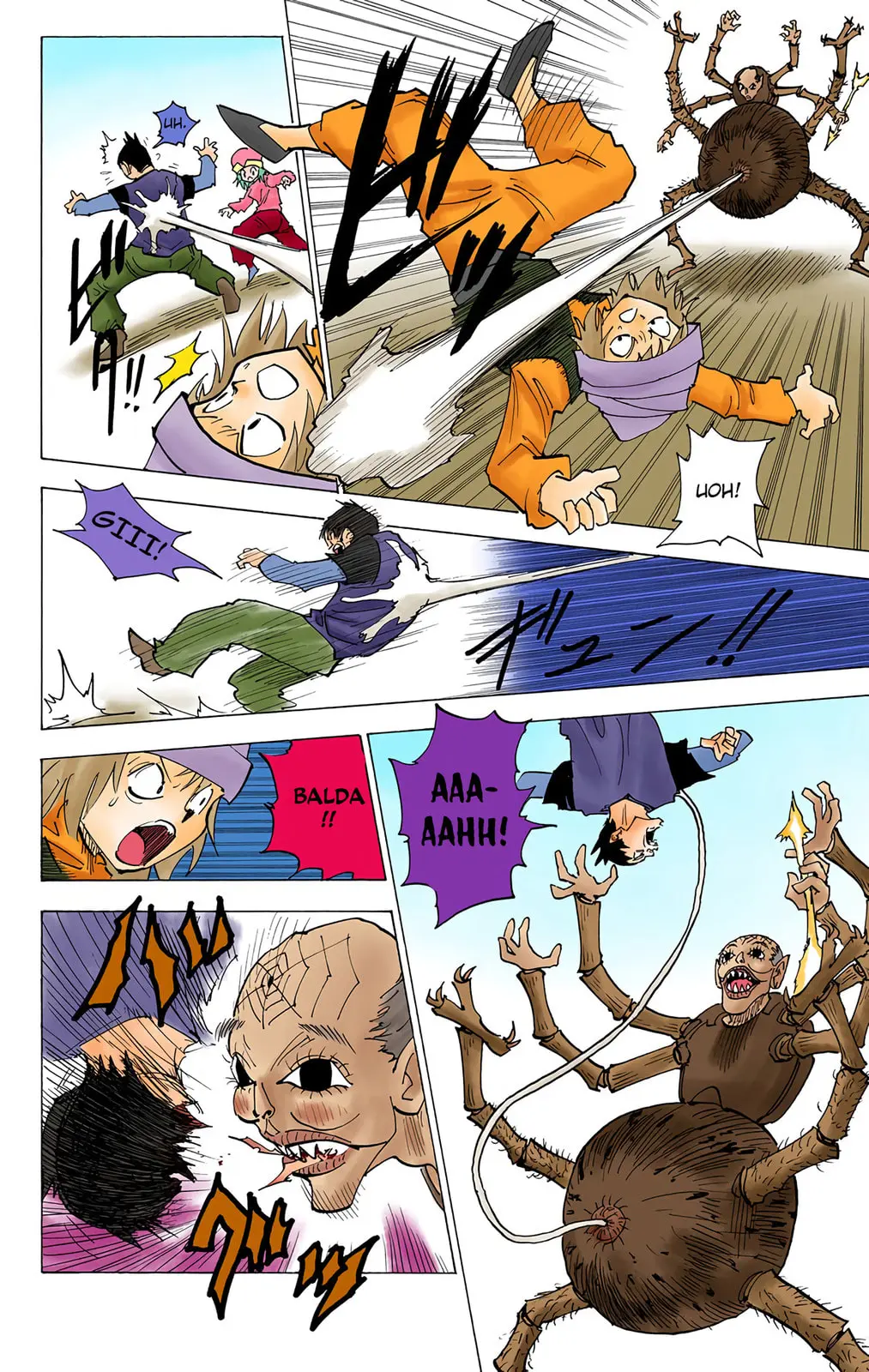 Hunter x Hunter Colored Manga, chapter 190, page 8