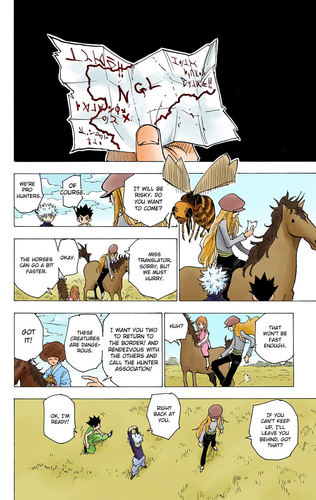 Hunter x Hunter Colored Manga, chapter 190, page 14