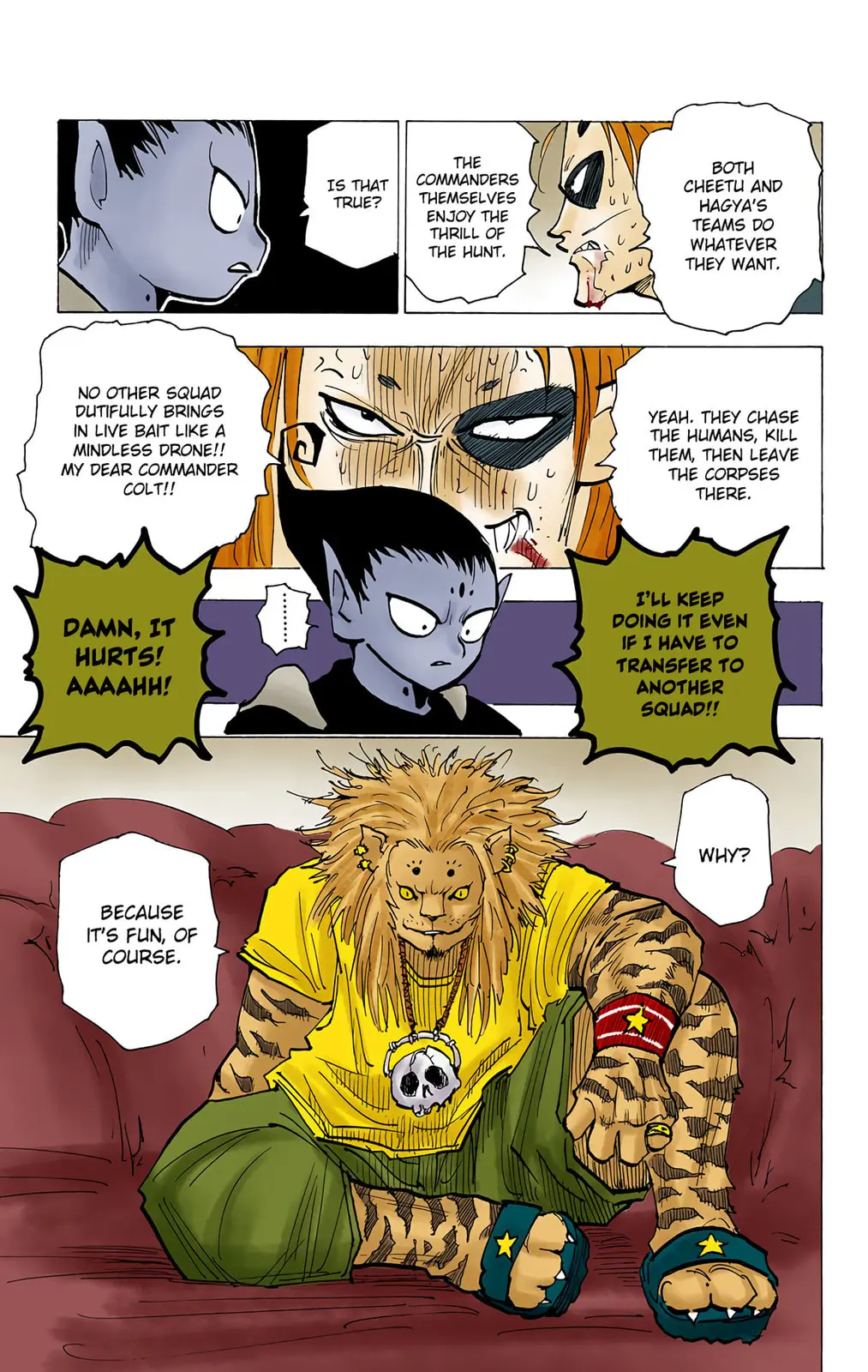 Hunter x Hunter Colored Manga, chapter 192, page 3