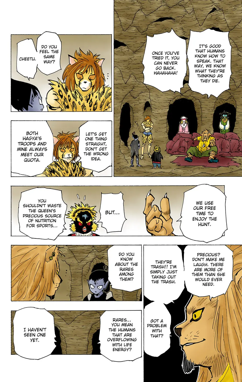 Hunter x Hunter Colored Manga, chapter 192, page 4