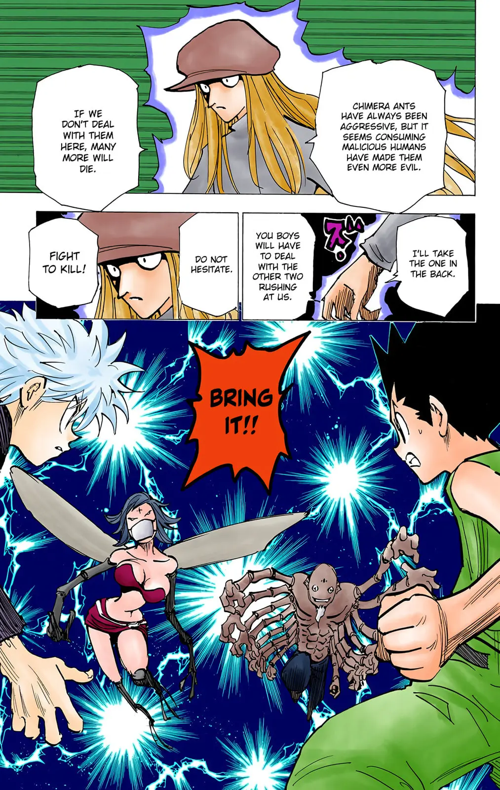 Hunter x Hunter Colored Manga, chapter 192, page 15