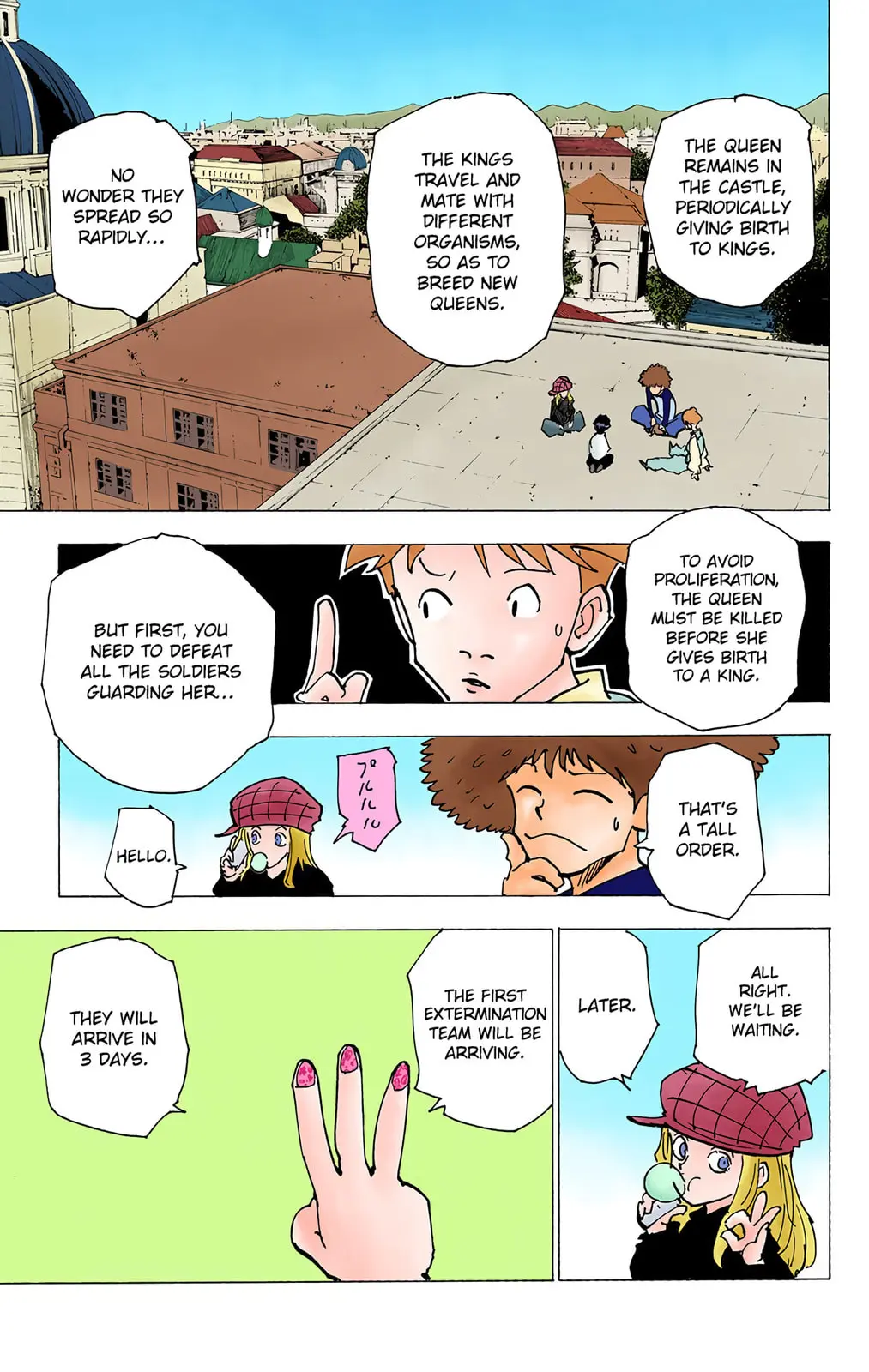 Hunter x Hunter Colored Manga, chapter 194, page 6