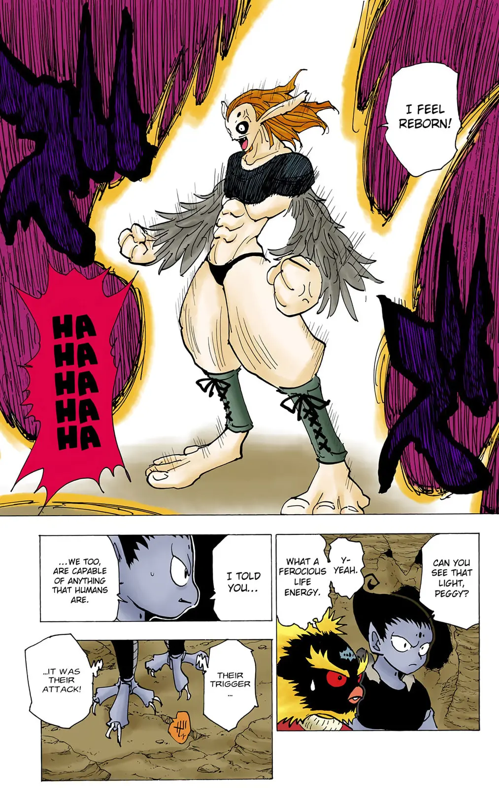 Hunter x Hunter Colored Manga, chapter 194, page 8