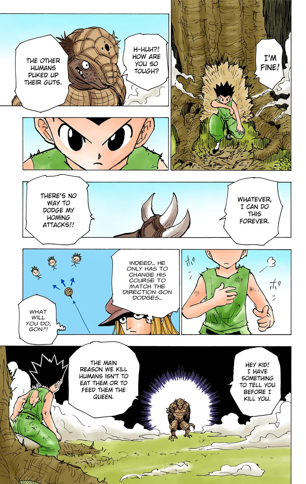 Hunter x Hunter Colored Manga, chapter 195, page 8