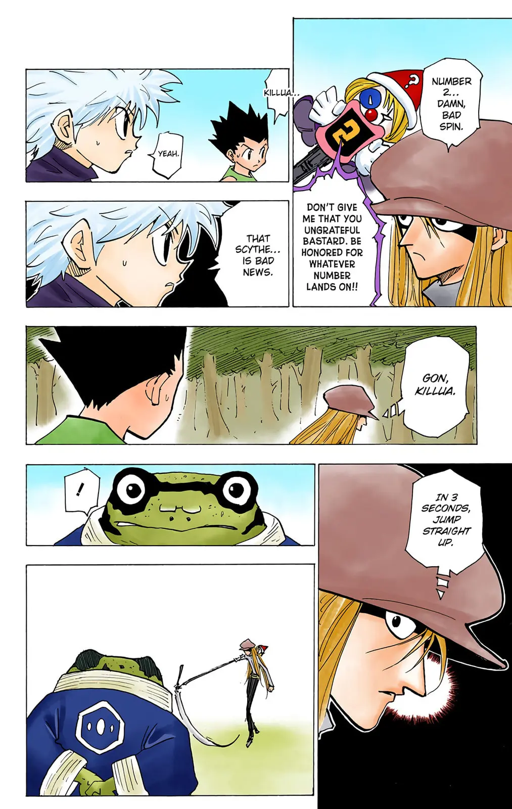 Hunter x Hunter Colored Manga, chapter 196, page 7