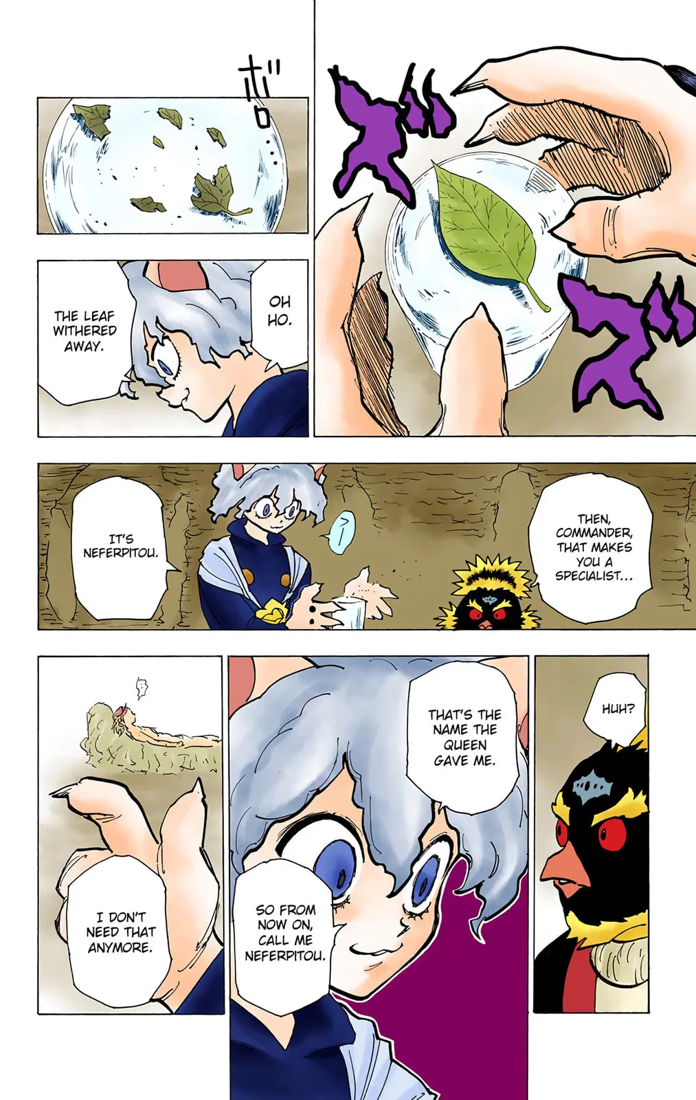 Hunter x Hunter Colored Manga, chapter 198, page 4