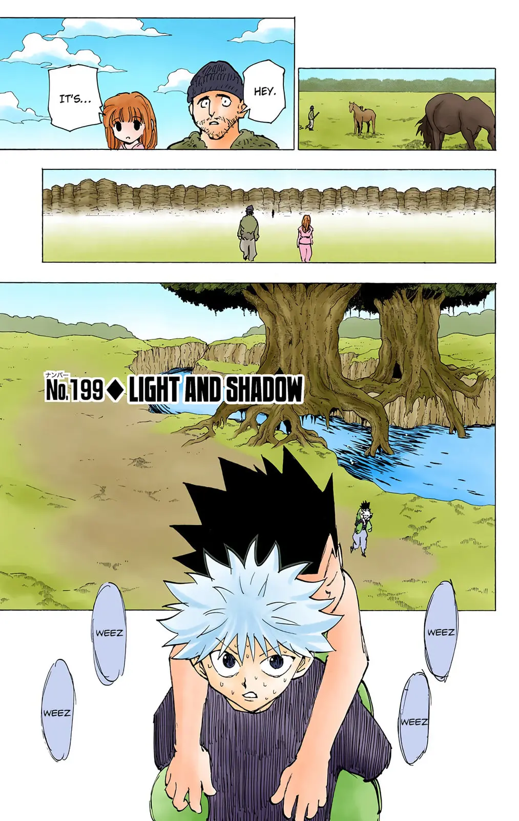 Hunter x Hunter Colored Manga, chapter 199, page 1