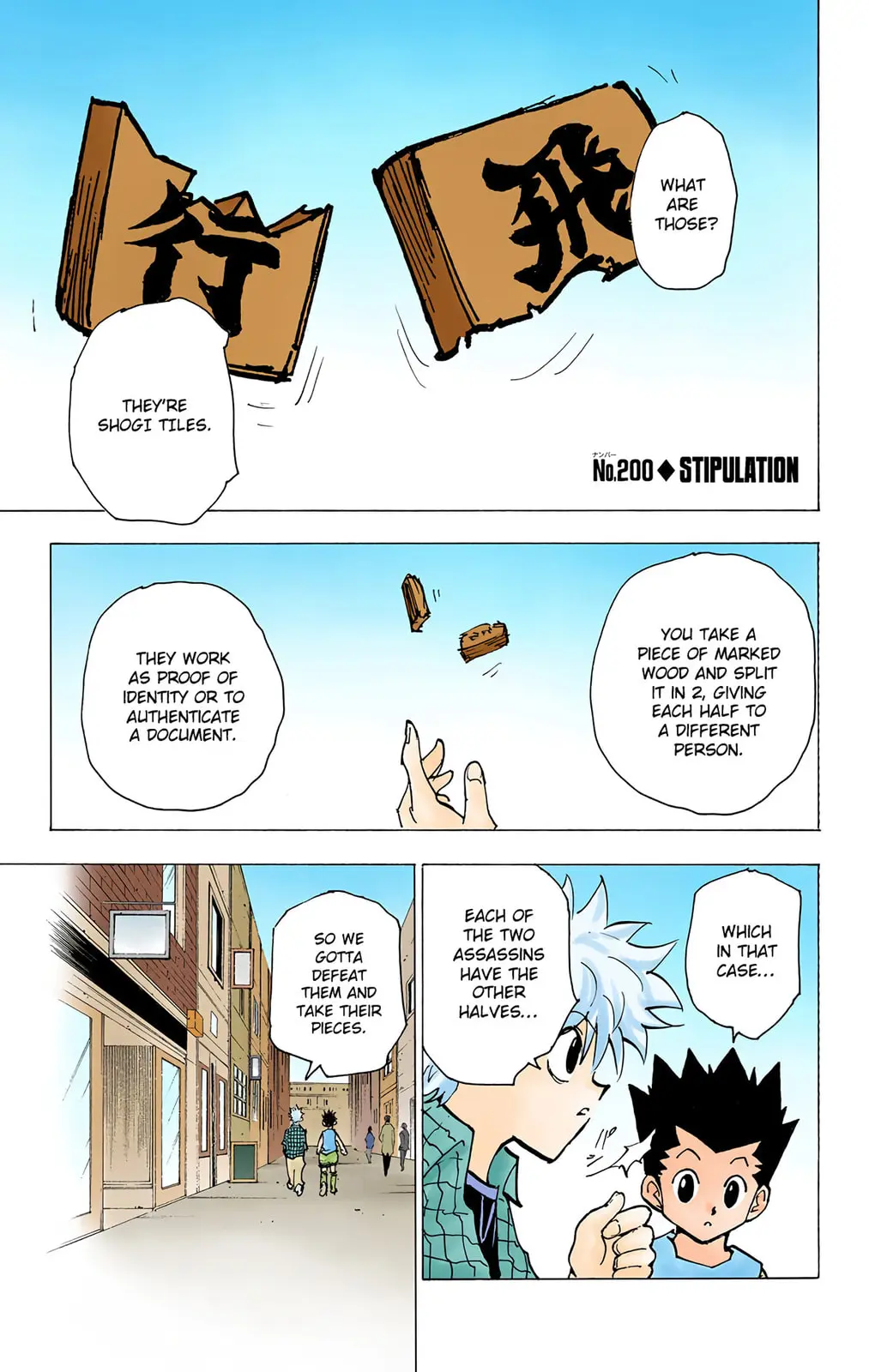 Hunter x Hunter Colored Manga, chapter 200, page 4
