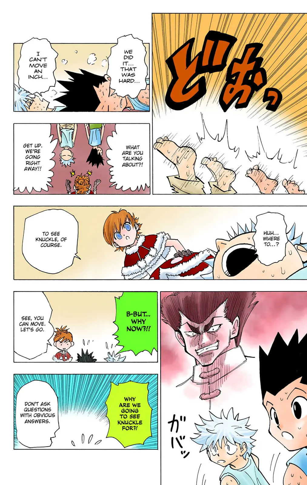 Hunter x Hunter Colored Manga, chapter 202, page 12
