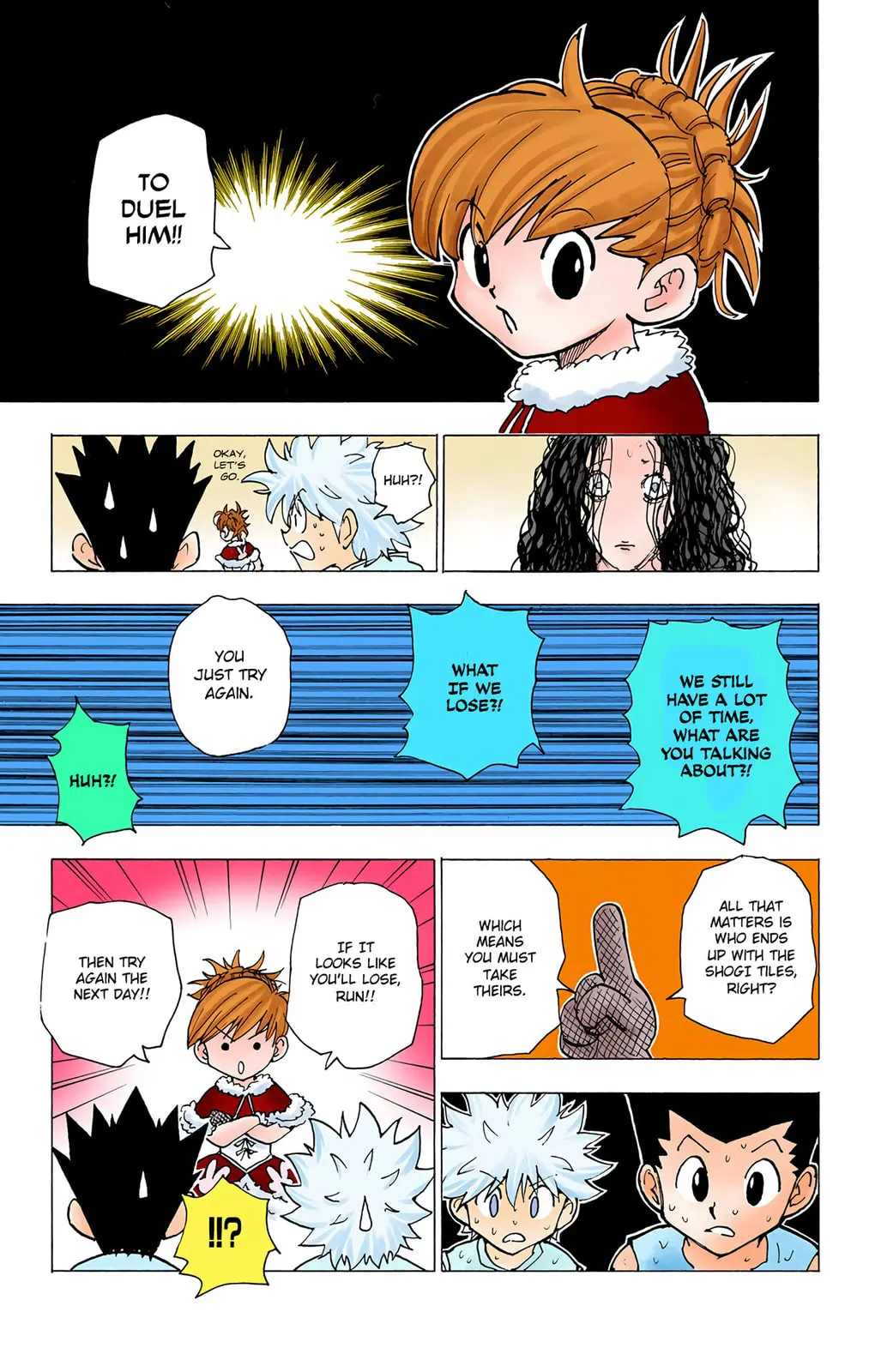 Hunter x Hunter Colored Manga, chapter 202, page 13