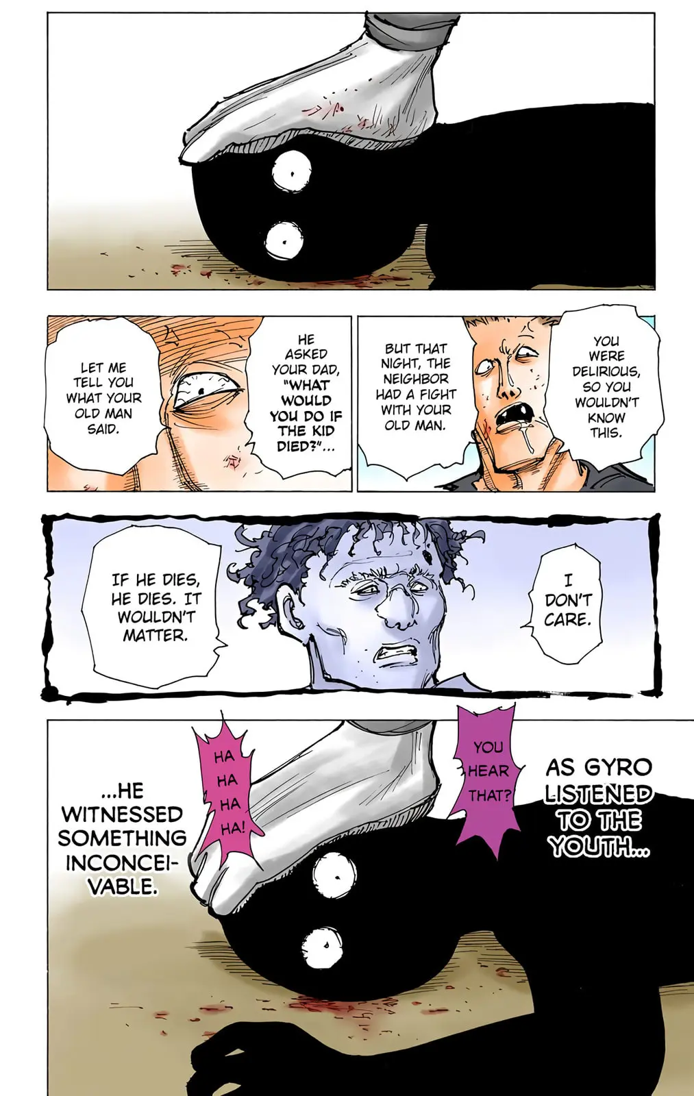 Hunter x Hunter Colored Manga, chapter 204, page 4