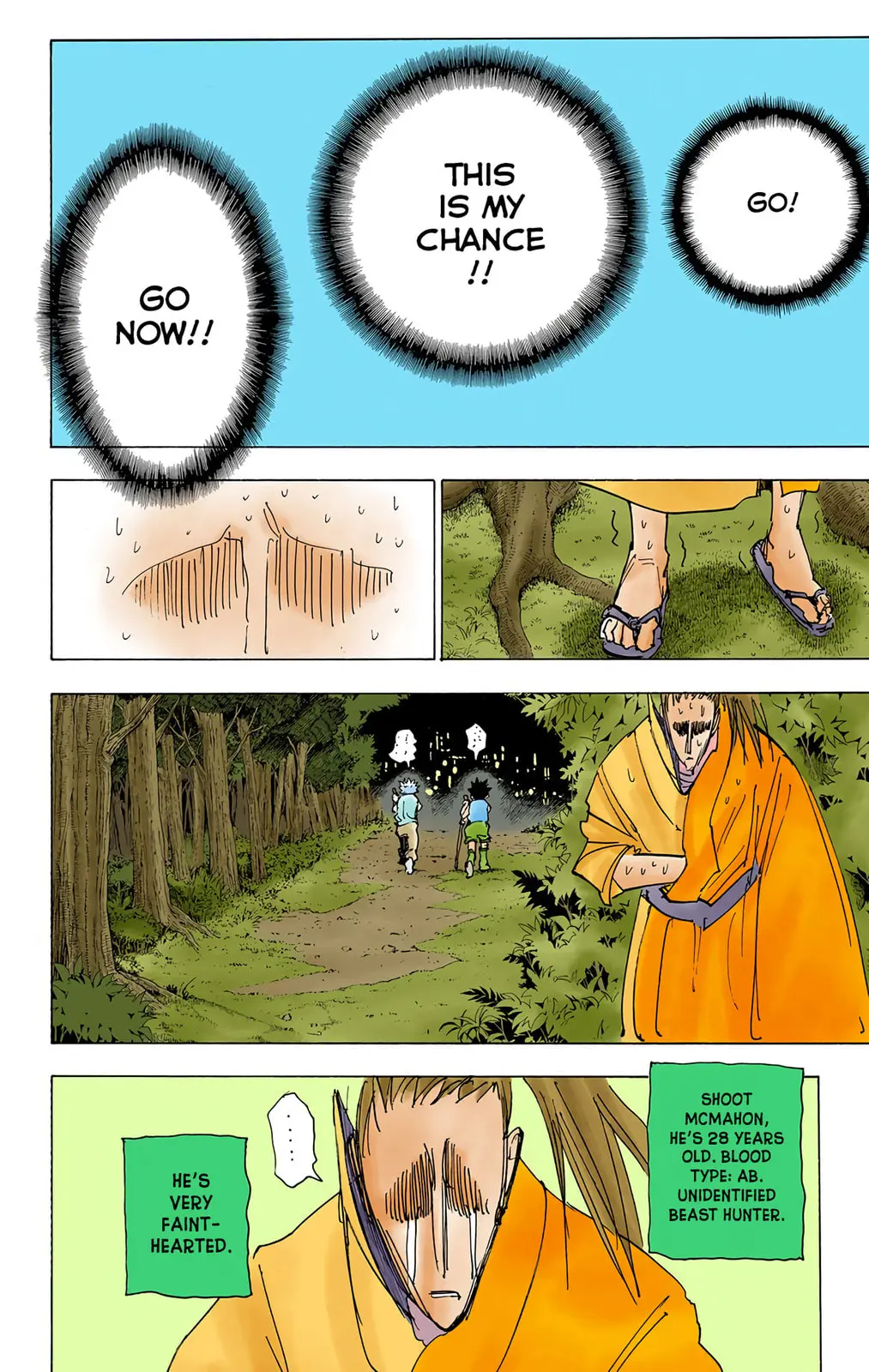 Hunter x Hunter Colored Manga, chapter 205, page 3
