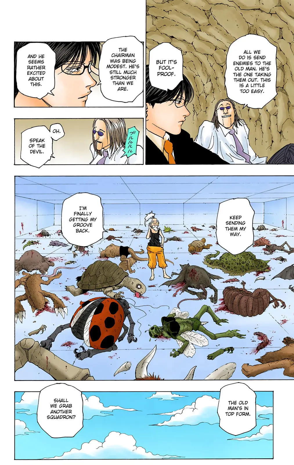 Hunter x Hunter Colored Manga, chapter 205, page 14