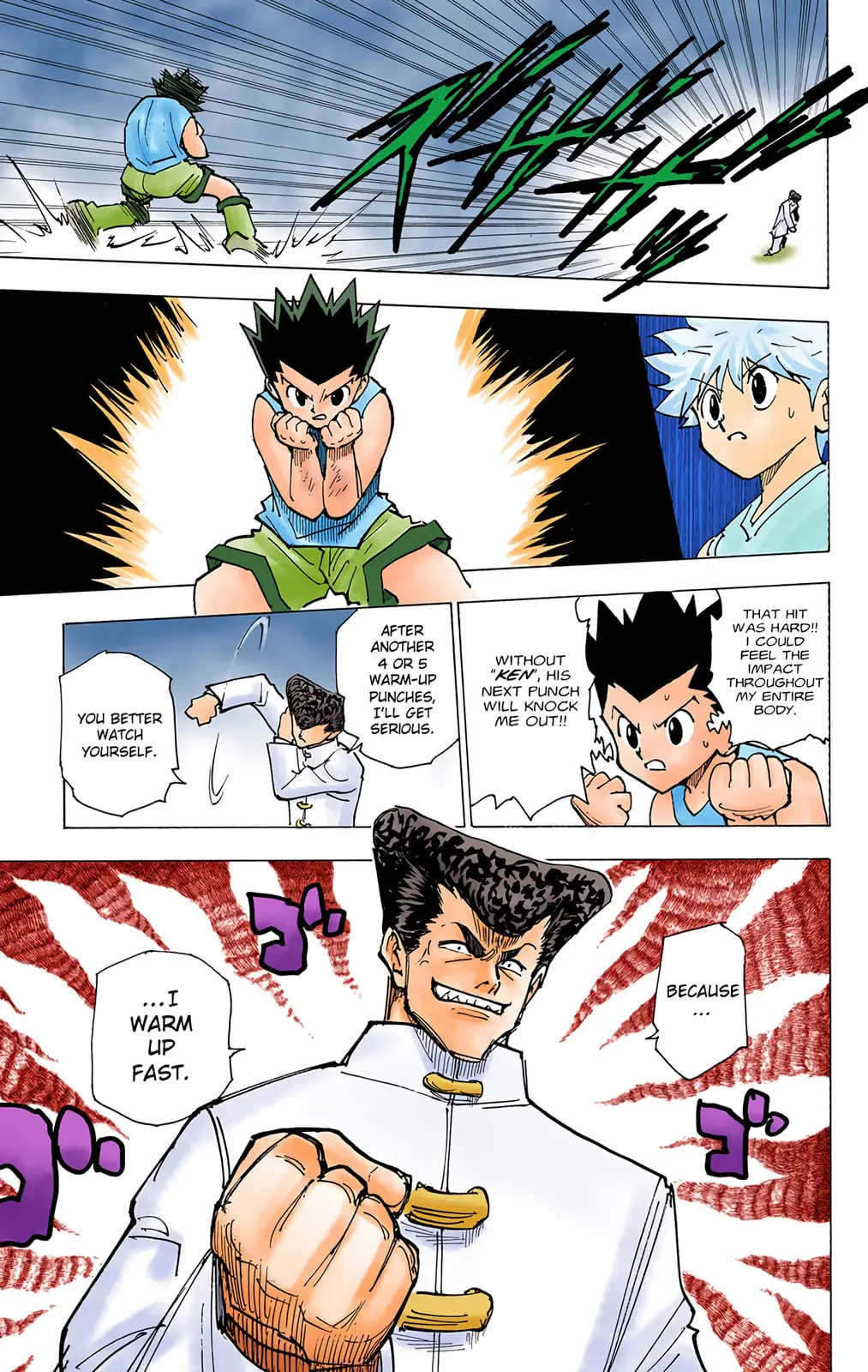 Hunter x Hunter Colored Manga, chapter 206, page 10