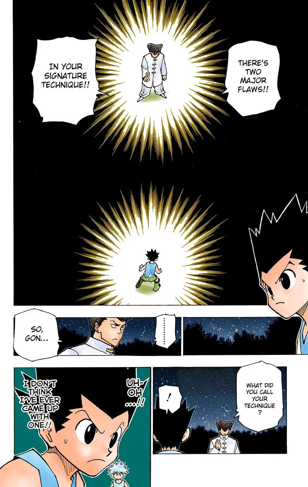 Hunter x Hunter Colored Manga, chapter 207, page 4
