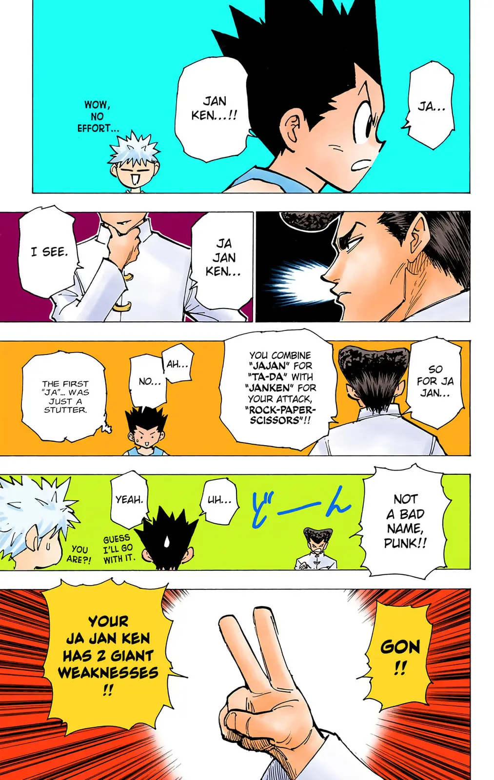 Hunter x Hunter Colored Manga, chapter 207, page 5