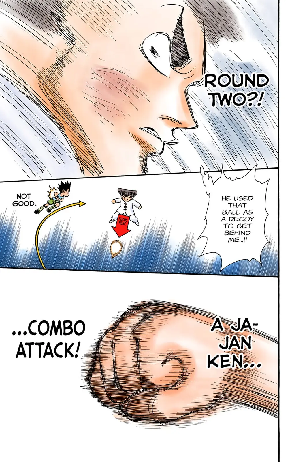 Hunter x Hunter Colored Manga, chapter 209, page 7