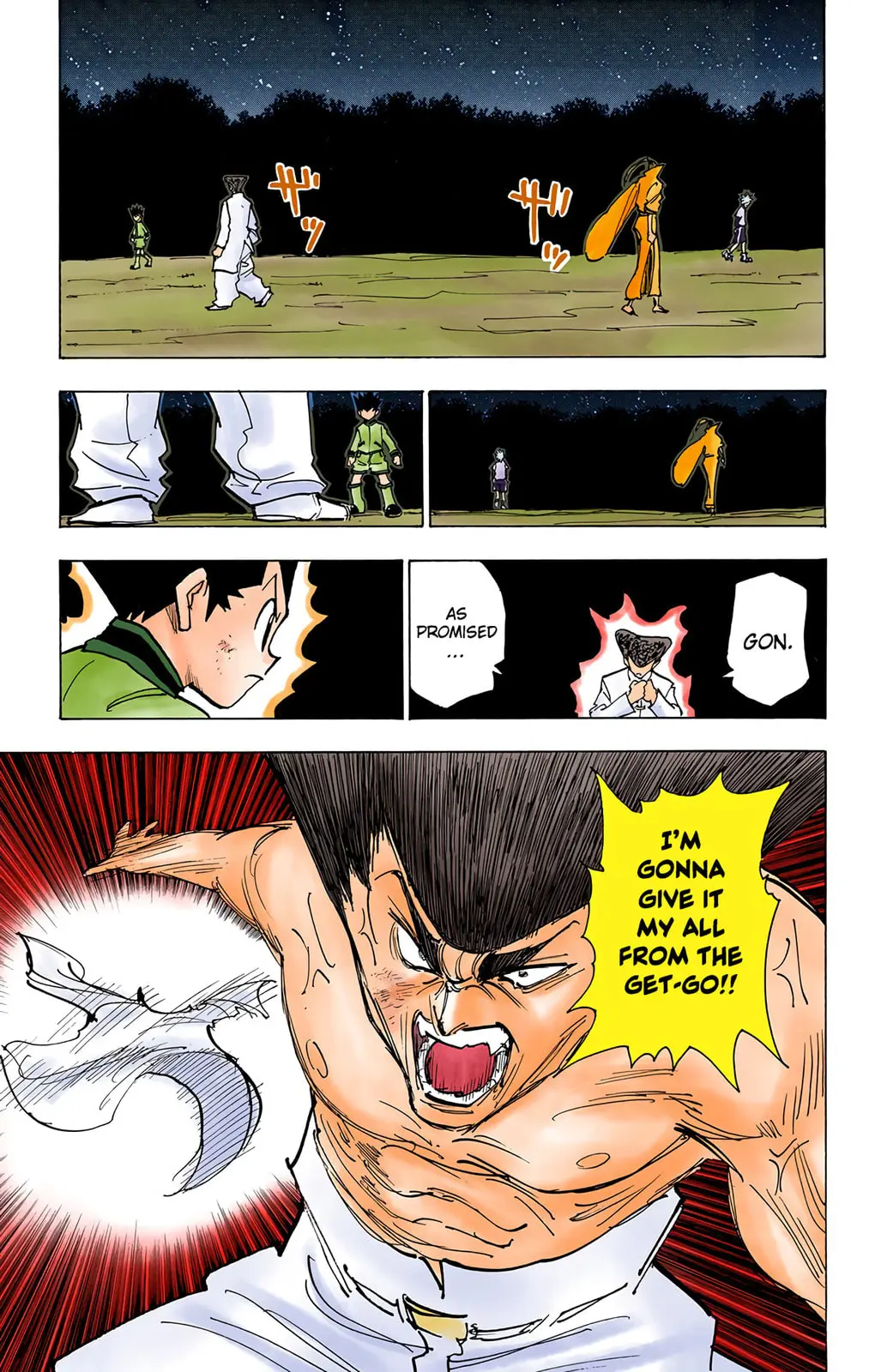 Hunter x Hunter Colored Manga, chapter 210, page 9
