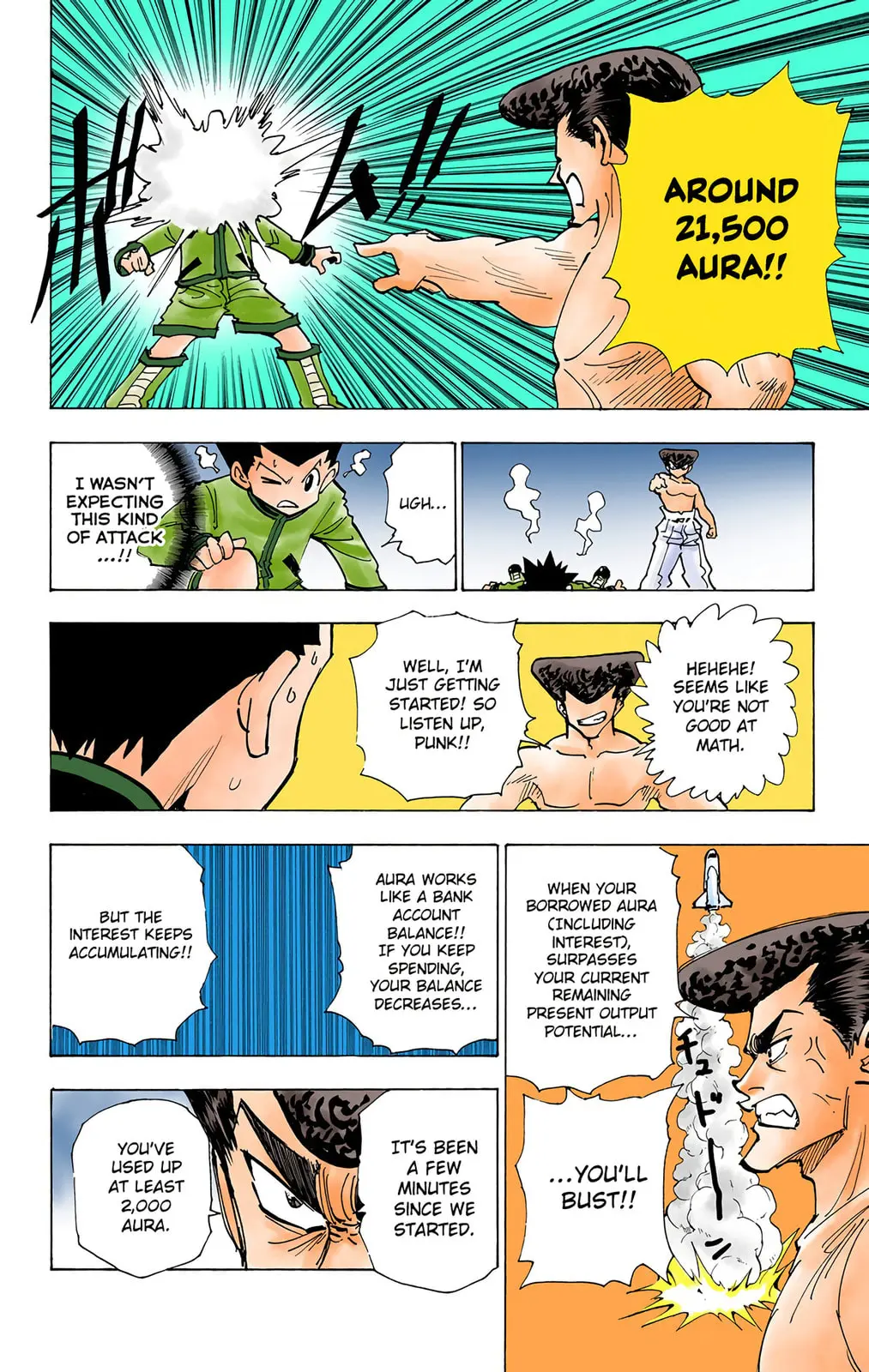 Hunter x Hunter Colored Manga, chapter 211, page 6