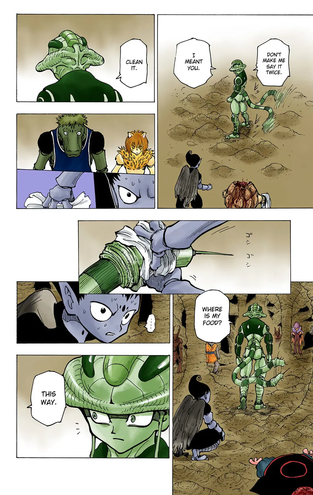 Hunter x Hunter Colored Manga, chapter 213, page 6