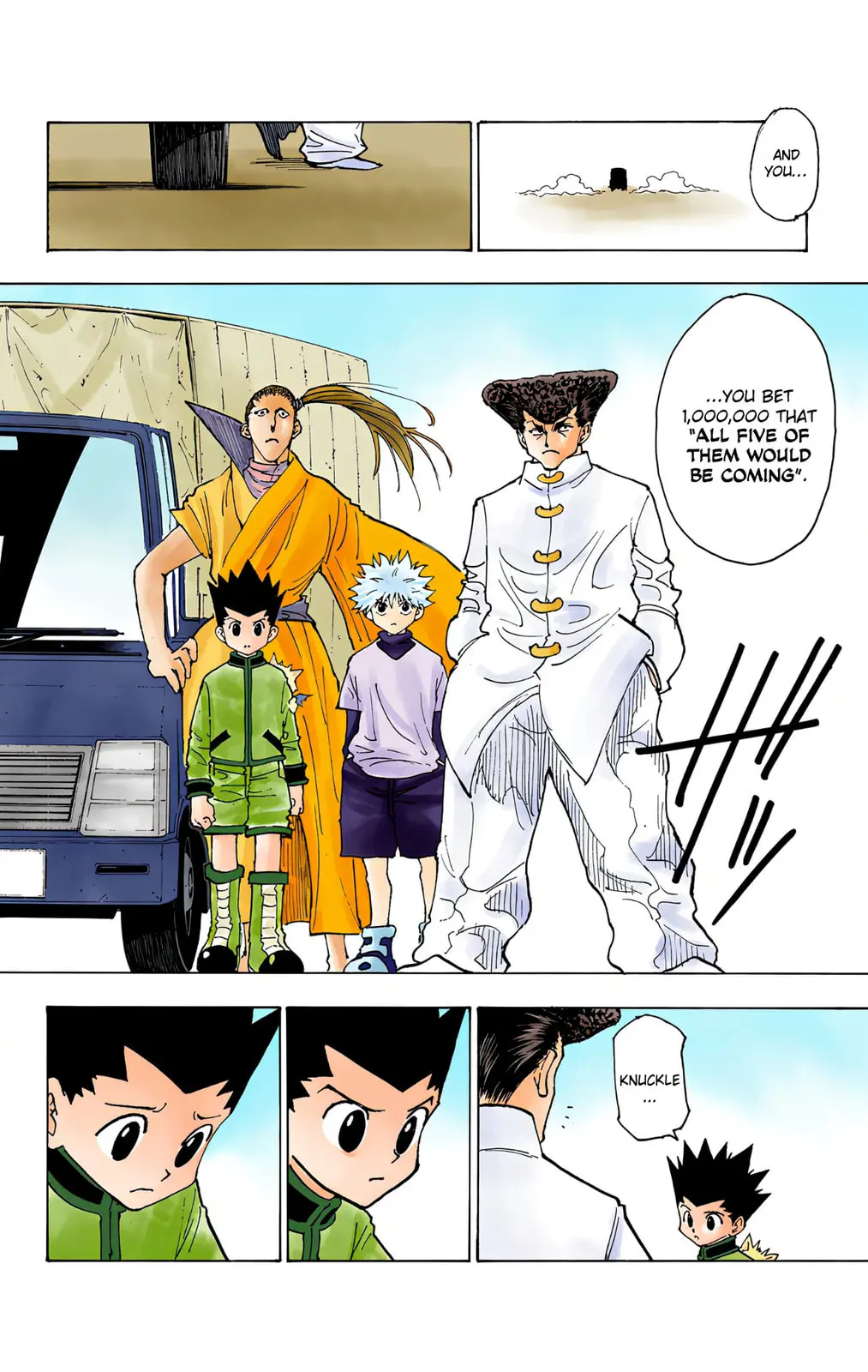 Hunter x Hunter Colored Manga, chapter 214, page 12