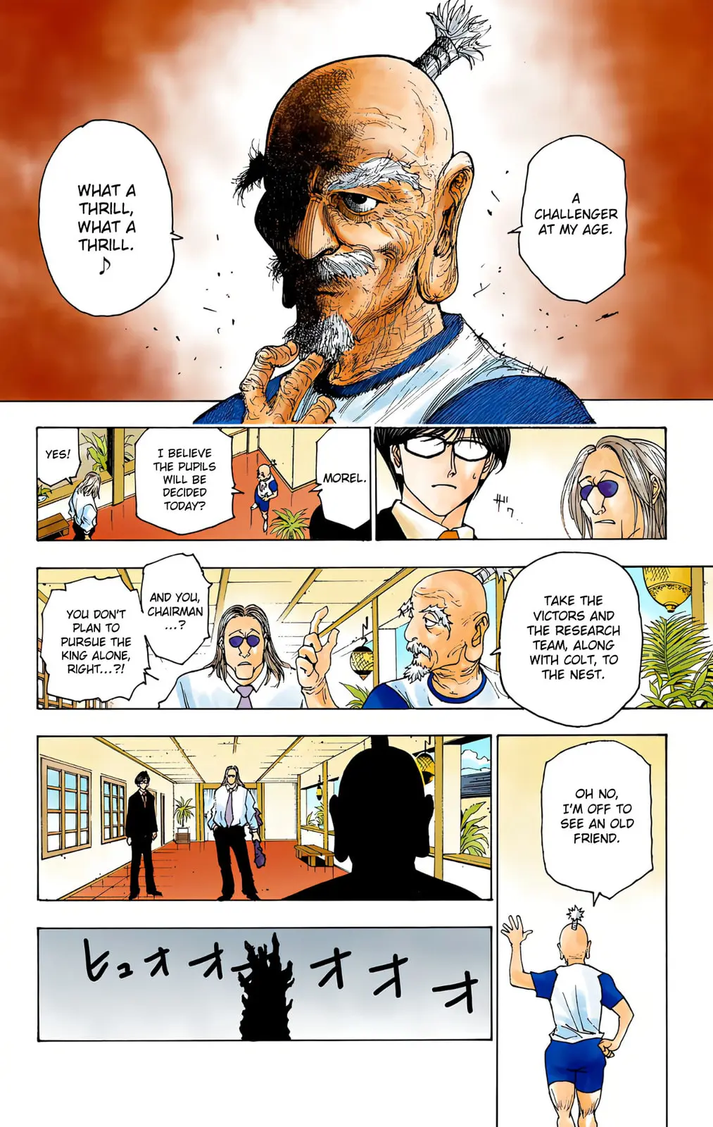 Hunter x Hunter Colored Manga, chapter 215, page 4