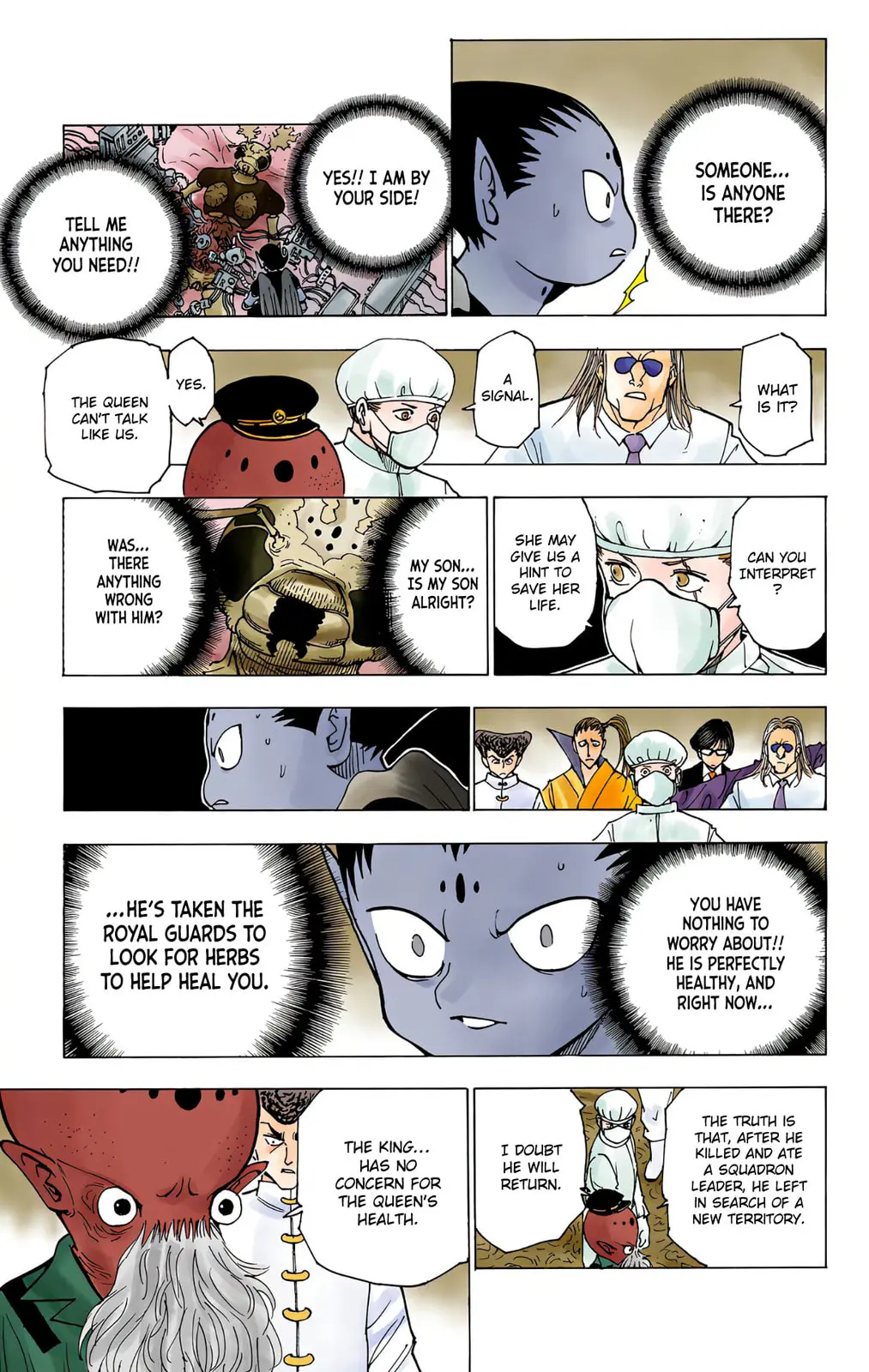 Hunter x Hunter Colored Manga, chapter 215, page 7