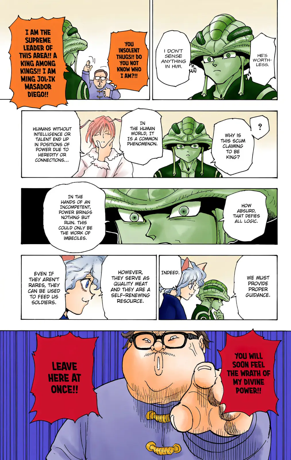 Hunter x Hunter Colored Manga, chapter 217, page 3