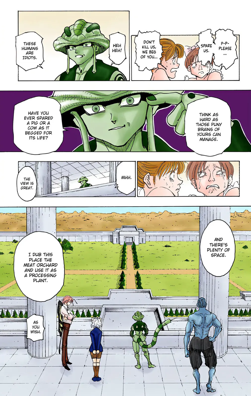 Hunter x Hunter Colored Manga, chapter 217, page 5