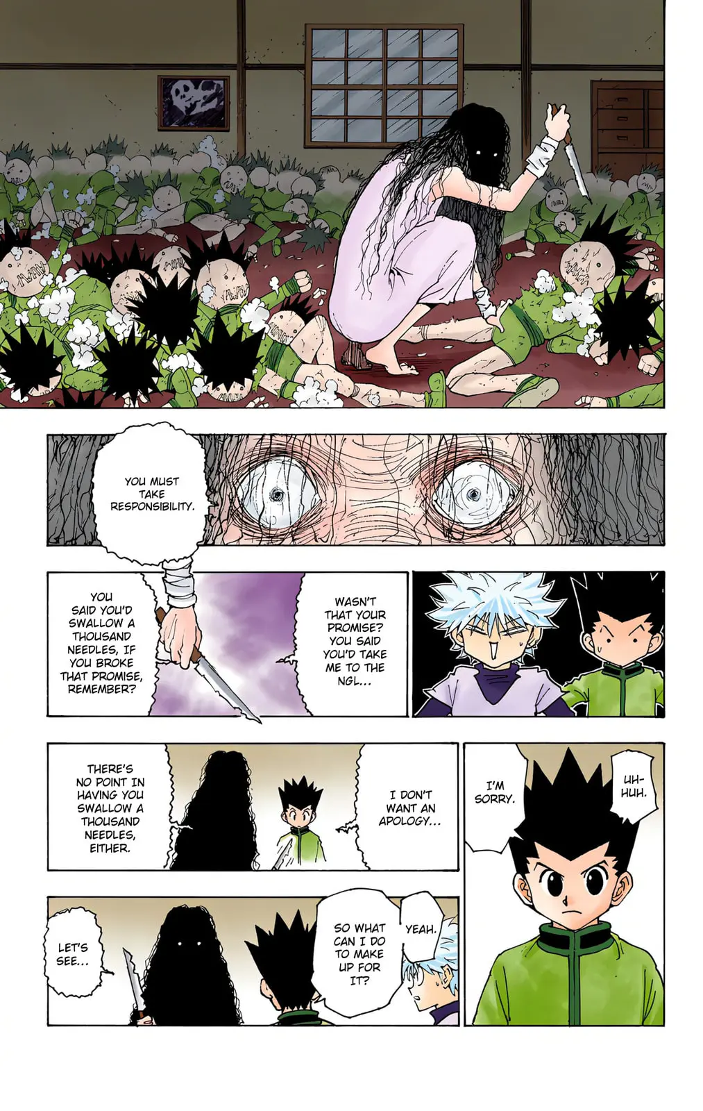 Hunter x Hunter Colored Manga, chapter 217, page 7