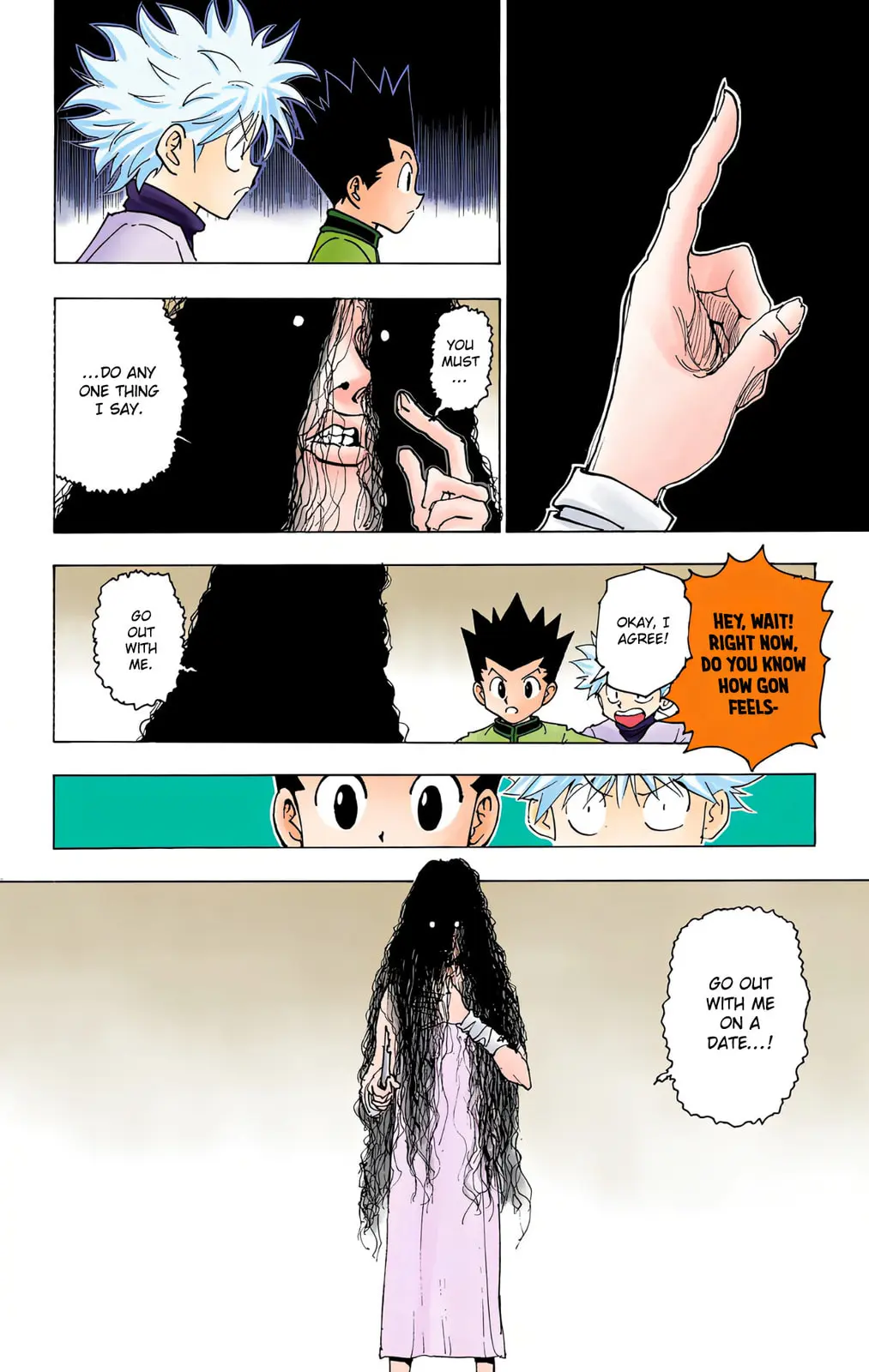 Hunter x Hunter Colored Manga, chapter 217, page 8