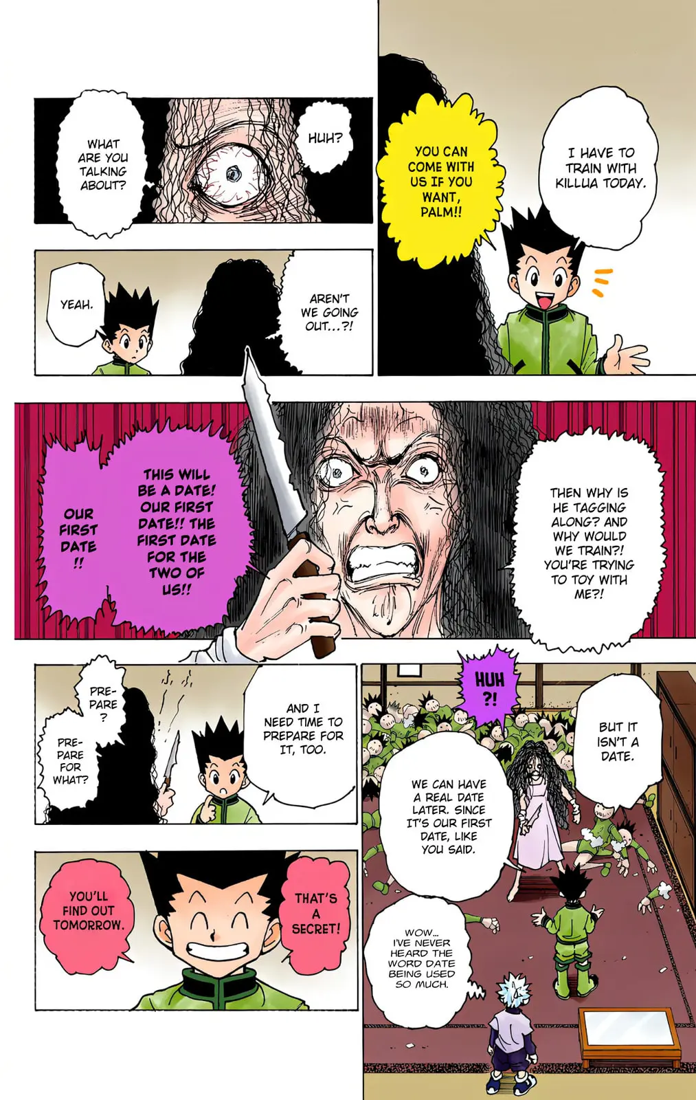 Hunter x Hunter Colored Manga, chapter 217, page 10