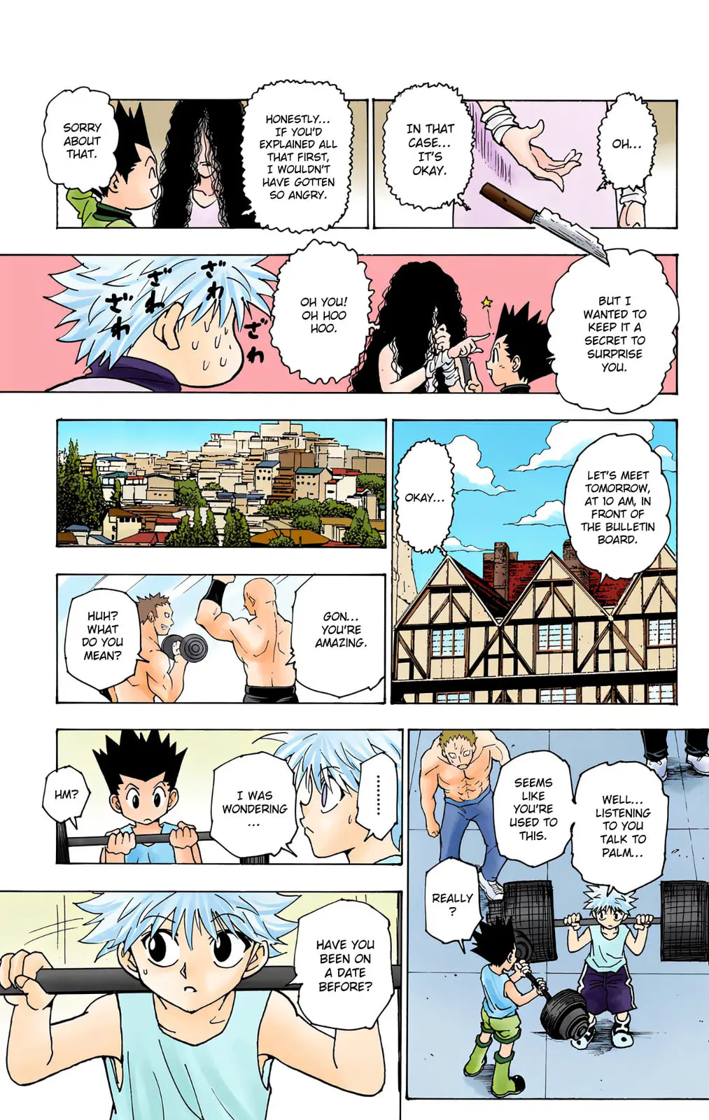 Hunter x Hunter Colored Manga, chapter 217, page 11