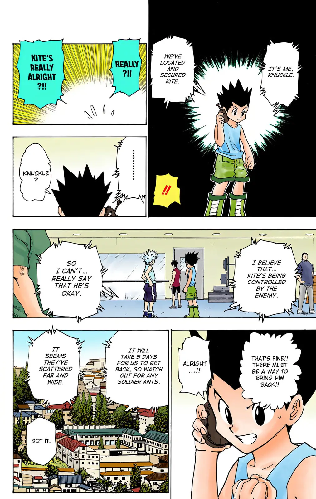 Hunter x Hunter Colored Manga, chapter 217, page 14