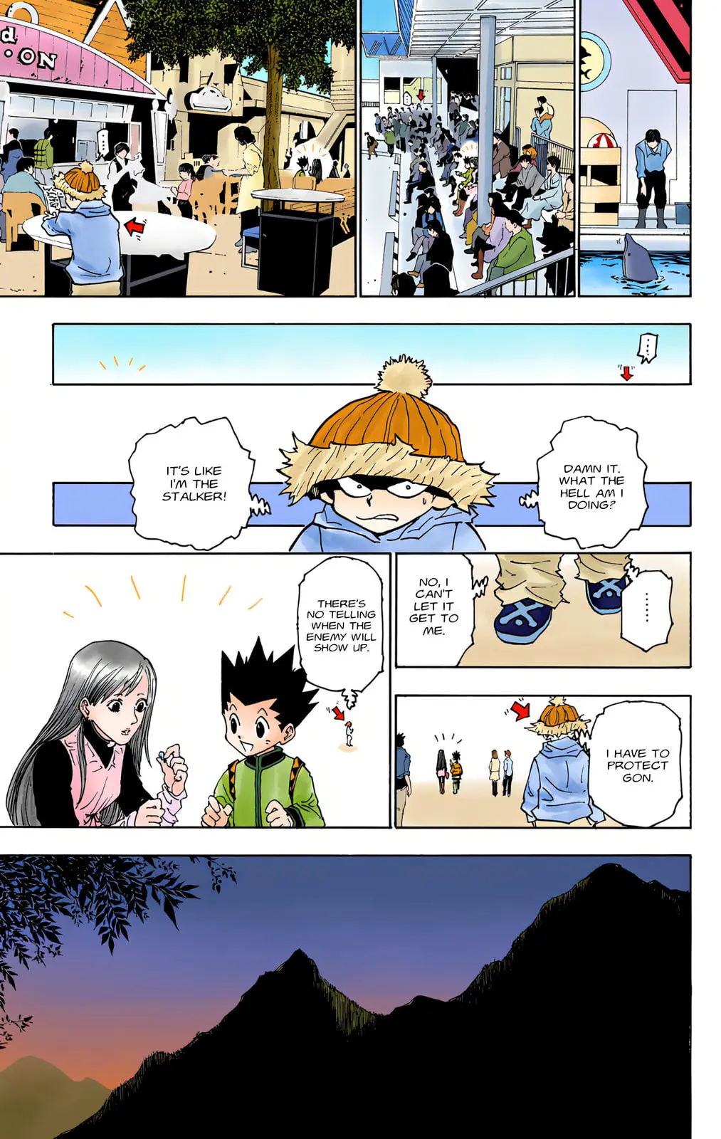 Hunter x Hunter Colored Manga, chapter 218, page 9