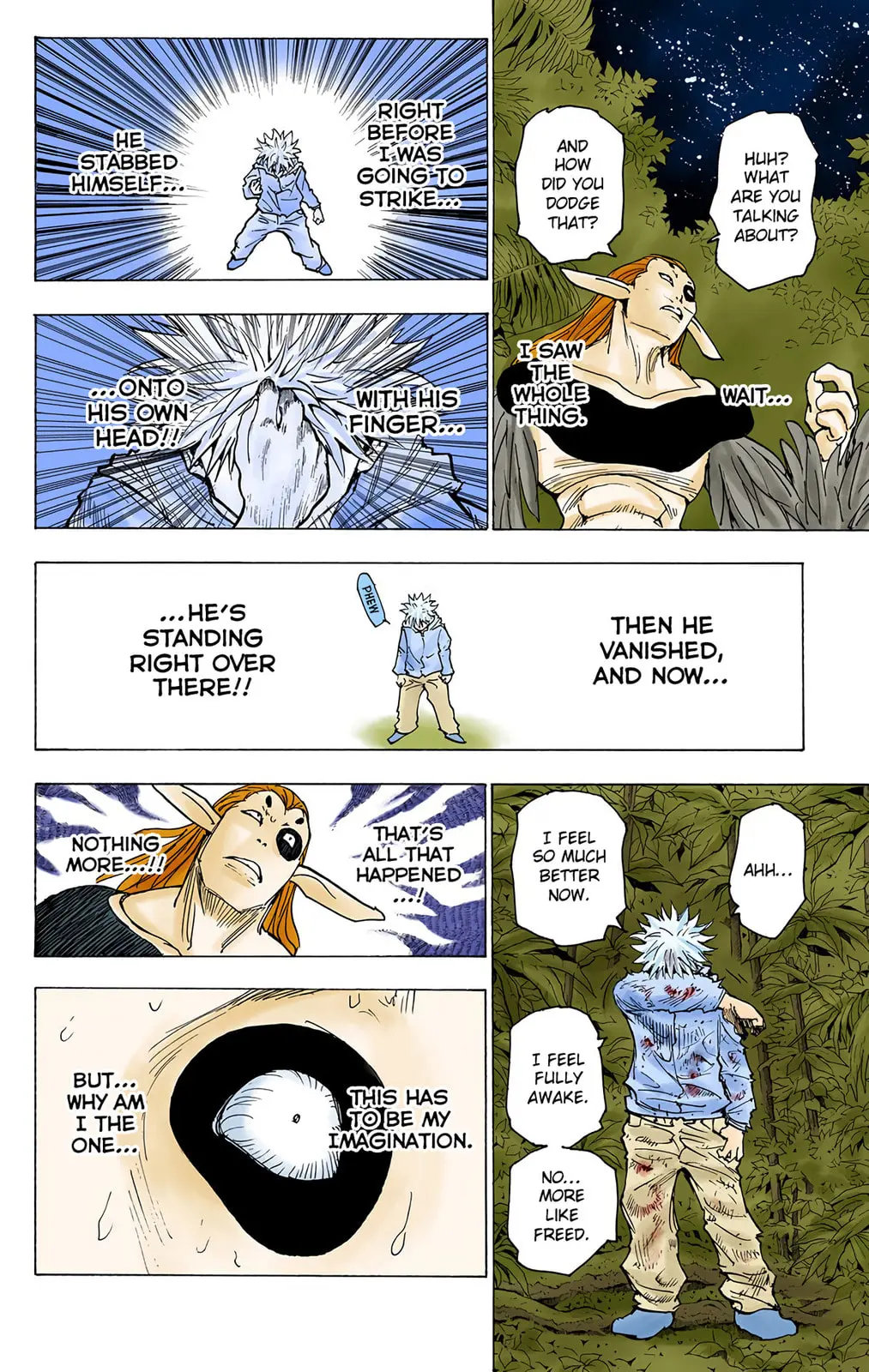 Hunter x Hunter Colored Manga, chapter 219, page 12